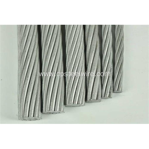 15.7mm Galvanized PC Steel Strand